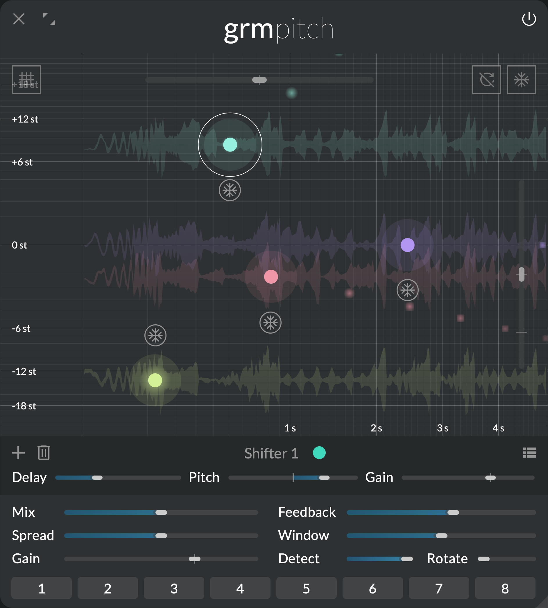 Screenshot of the Pitch module